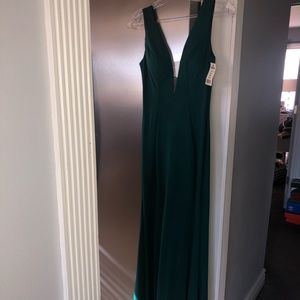 Dark green prom/ fancy occasion dress